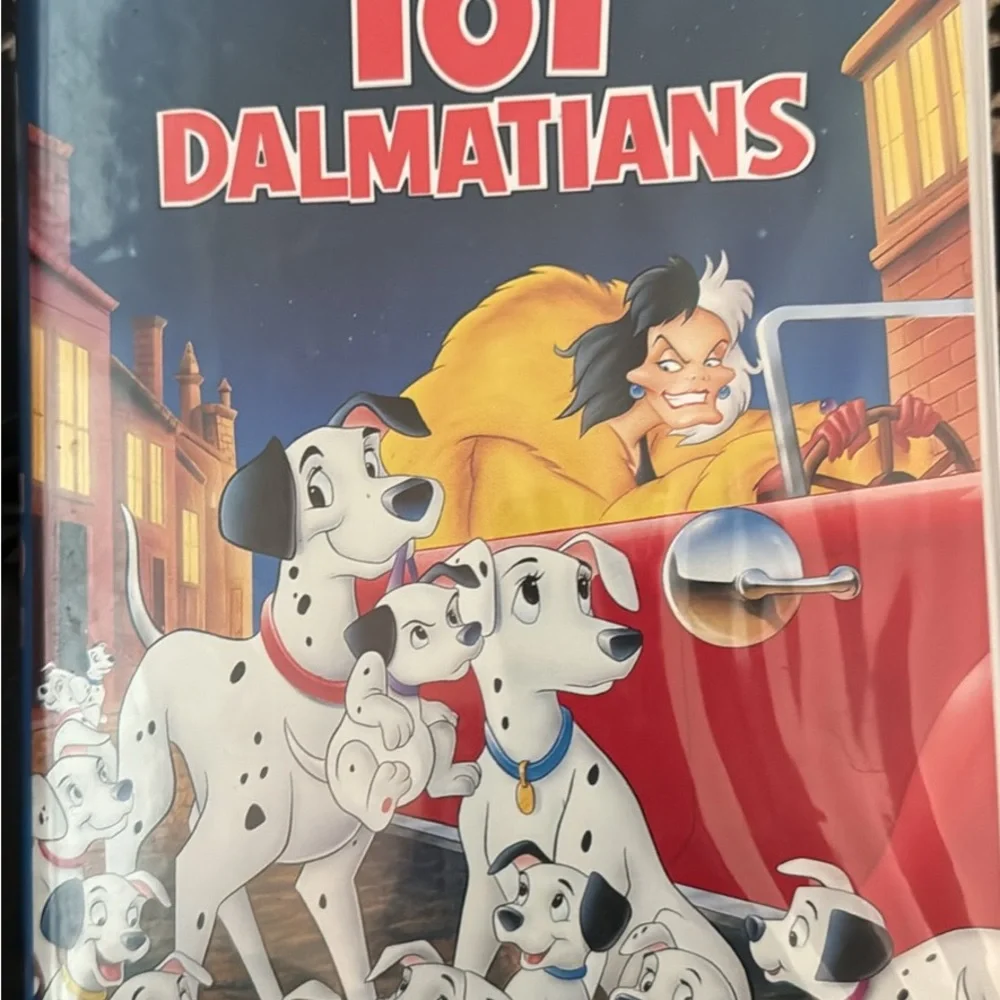 Disney Black Diamond 101 Dalmatians VHS1263 Rare collectible treasure!Excellent